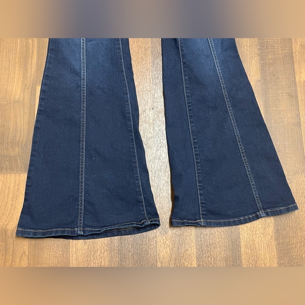 SO Blue Flare Wide Leg Jeans - Picture 5 of 13